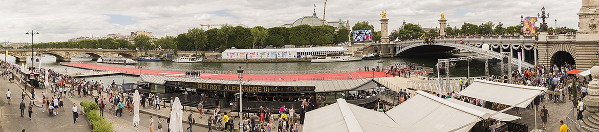 Journées Olympiques 2017 à Paris en bord de Seine