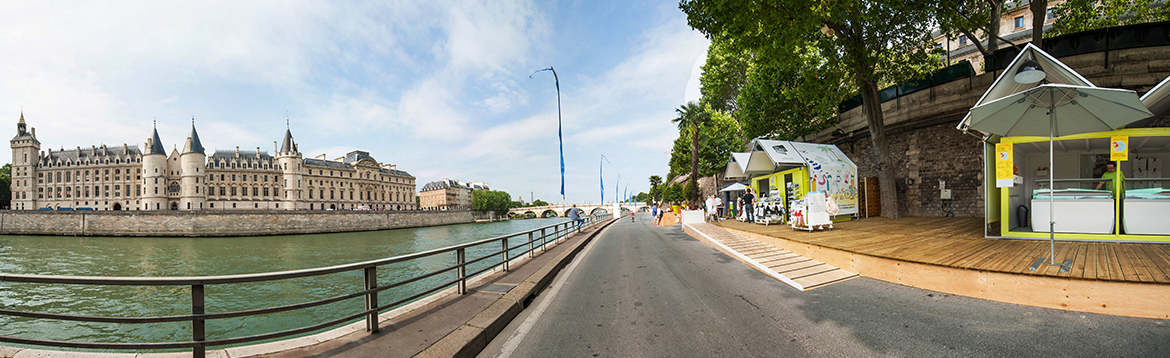 Aménagement de Paris Plages