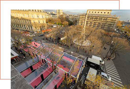 Extension de batiment pour vos événements à Paris