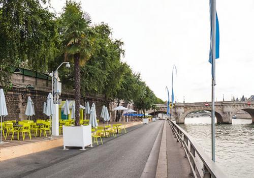 Aménagement de Paris Plages