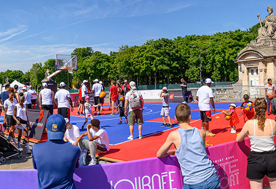 Structure événementielle pour vos événements et manifestations sportives comme les journées olympique à Paris